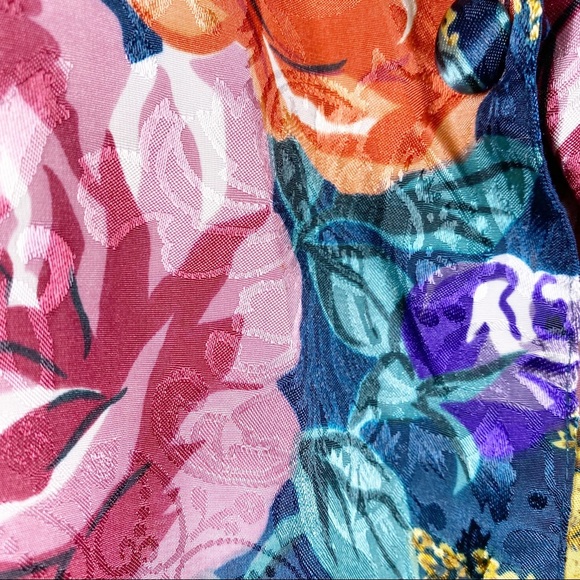 Vintage Victoria’s Secret Floral Button Down Pajama Top L - Picture 8 of 13